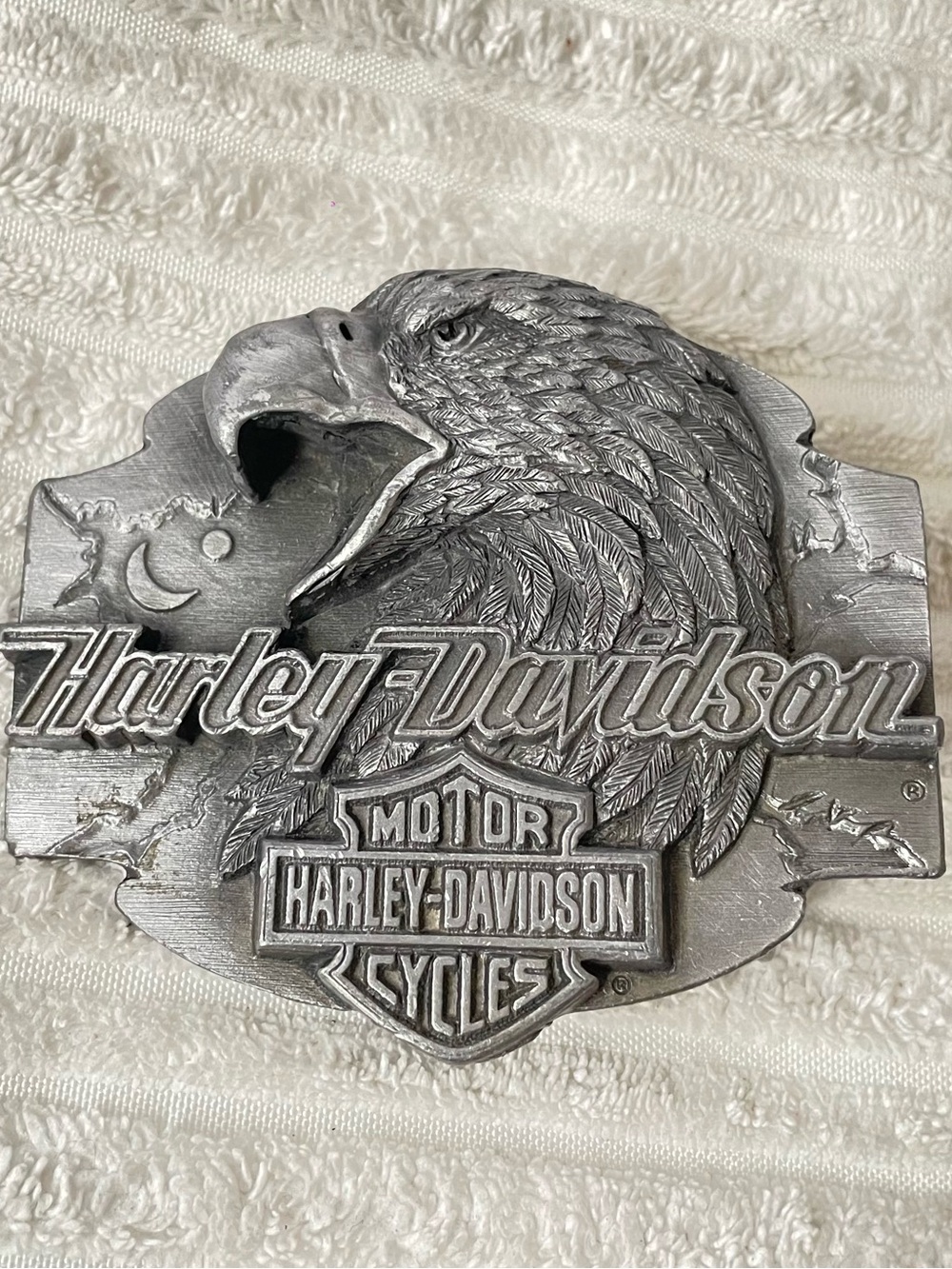 1992 Harley-Davidson Official Licensed Eagle Belt Buckle